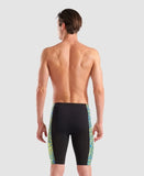 Men's Snakeskin Swim Jammer Black/Green/Multi