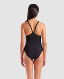 Arena Women's Mesh Equals Swimsuit Back Black
