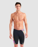 Men's Tropical Delight Swim Jammer Black/multi