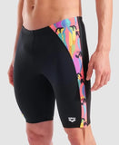 Men's Tropical Delight Swim Jammer Black/multi