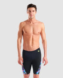 Men's Multi Chameleons Swim Jammer Black/multi-black