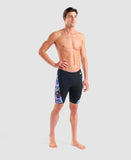 Men's Multi Chameleons Swim Jammer Black/multi-black