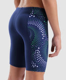 Boy's Fireflow Swim Jammer Navy - Team Blue Green