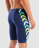 Men's Texture Swim Jammer Navy - Navy Multi