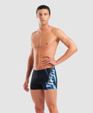 Short Taille Basse Crazy Labyrinth Homme Multi - Noir