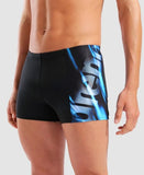 Short Taille Basse Crazy Labyrinth Homme Multi - Noir