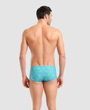 Men's Allover Swim Low Waist Short Water - Multi Black