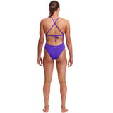 Women's One Piece Single Strap Purple Punch