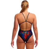 Women's One Piece Single Strap Wild Animal
