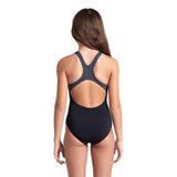 Girls' Kikko Swimsuit Pro Back black-asphalt-white