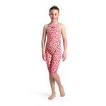 Girls' Powerskin ST Next OB leopard skin geranium