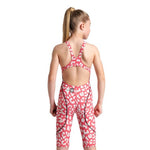 Girls' Powerskin ST Next OB leopard skin geranium