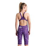 Girls' Powerskin ST Next OB leopard skin violet