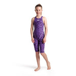 Girls' Powerskin ST Next OB leopard skin violet