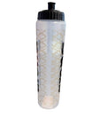 Water Bottle 1 Litre clear/black/gold