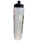 Water Bottle 1 Litre clear/black/gold