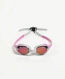Bril Spider JR Mirror wit/roze/fuchsia
