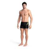 Men's Dive Swim Short black-soft-green