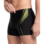 Men's Dive Swim Short black-soft-green