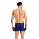Men’s Double Graphic Swim Short Navy-Team Orange
