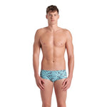 Men's Escape Swim Low Waist Short black-water-blue multi