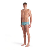 Men's Escape Swim Low Waist Short black-water-blue multi