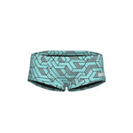 Men's Escape Swim Low Waist Short black-water-blue multi