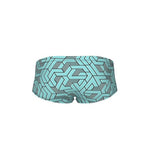 Men's Escape Swim Low Waist Short black-water-blue multi