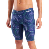 Men's Fireflow Swim Jammer Navy - Team Blue - Green