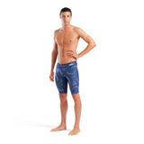 Men's Fireflow Swim Jammer Navy - Team Blue - Green