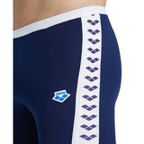 Men's Icons Swim Jammer Navy-white