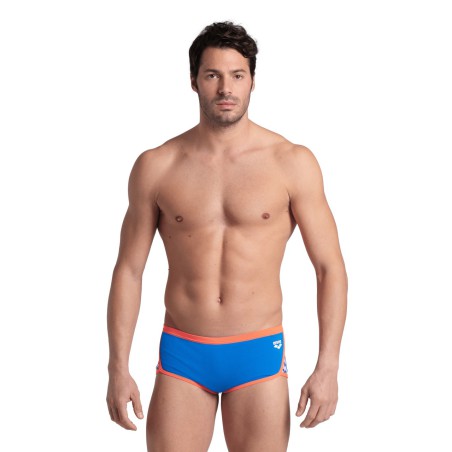 Icons Swim Taille Basse Homme Bleu-Bright-Corail
