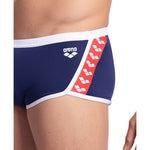 Men's Icons Swim Low Waist Navy-white-red