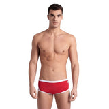 Men's Icons Swim Low Waist Red-White