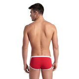Men's Icons Swim Low Waist Red-White