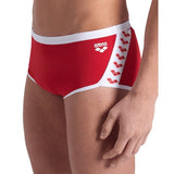 Men's Icons Swim Low Waist Red-White