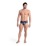 Men's Naito Fun Planet Swim Brief black multi