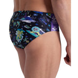 Men's Naito Fun Planet Swim Brief black multi