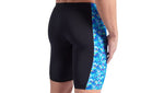 Men's Pooltiles Swim Jammer black-blue-multi