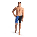 Men's Crackle Swim Jammer black-team-royal