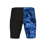 Men's Crackle Swim Jammer black-team-royal