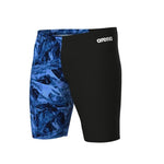 Men's Crackle Swim Jammer black-team-royal