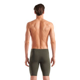 Men's Team Swim Jammer Solid Dark Sage - White