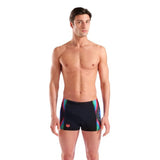 Short Taille Basse Crazy Labyrinth Homme Multi - Noir