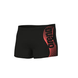 Men's Wake Swim Short black-calypso-coral