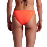 Women's Real Brief R bright coral-yellowstar