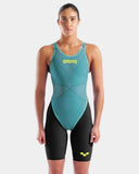 Women's Powerskin LE Carbon Glide Openback Black/Biscay-Bay