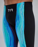 Mens TYR High Waist Shockwave Jammer Black Multi