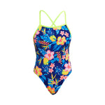 Maillot une pièce Tie Me Tight In Bloom pour femme 