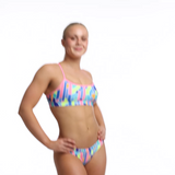 Women's Swim Crop Top Pillared